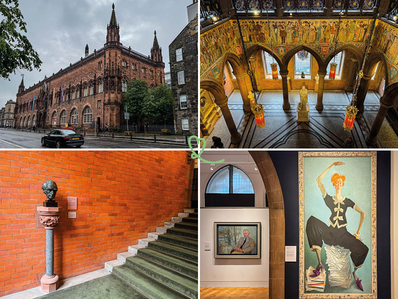 Besuchen Sie die Scottish National Portrait Gallery in Edinburgh.
