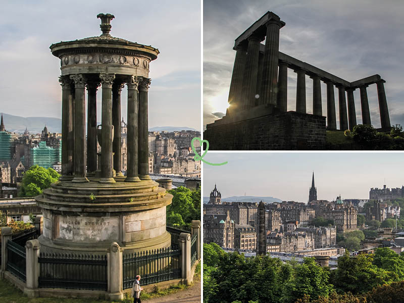 bezoek calton hill edinburgh