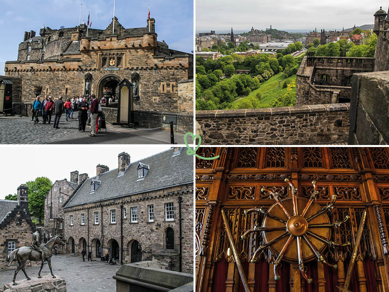 visitare il castello di edimburgo