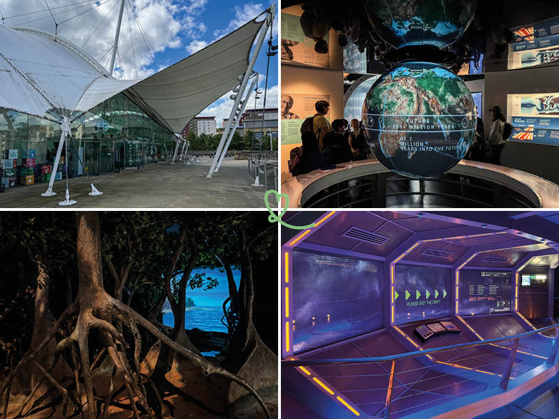 bezoek dynamic earth museum edinburgh